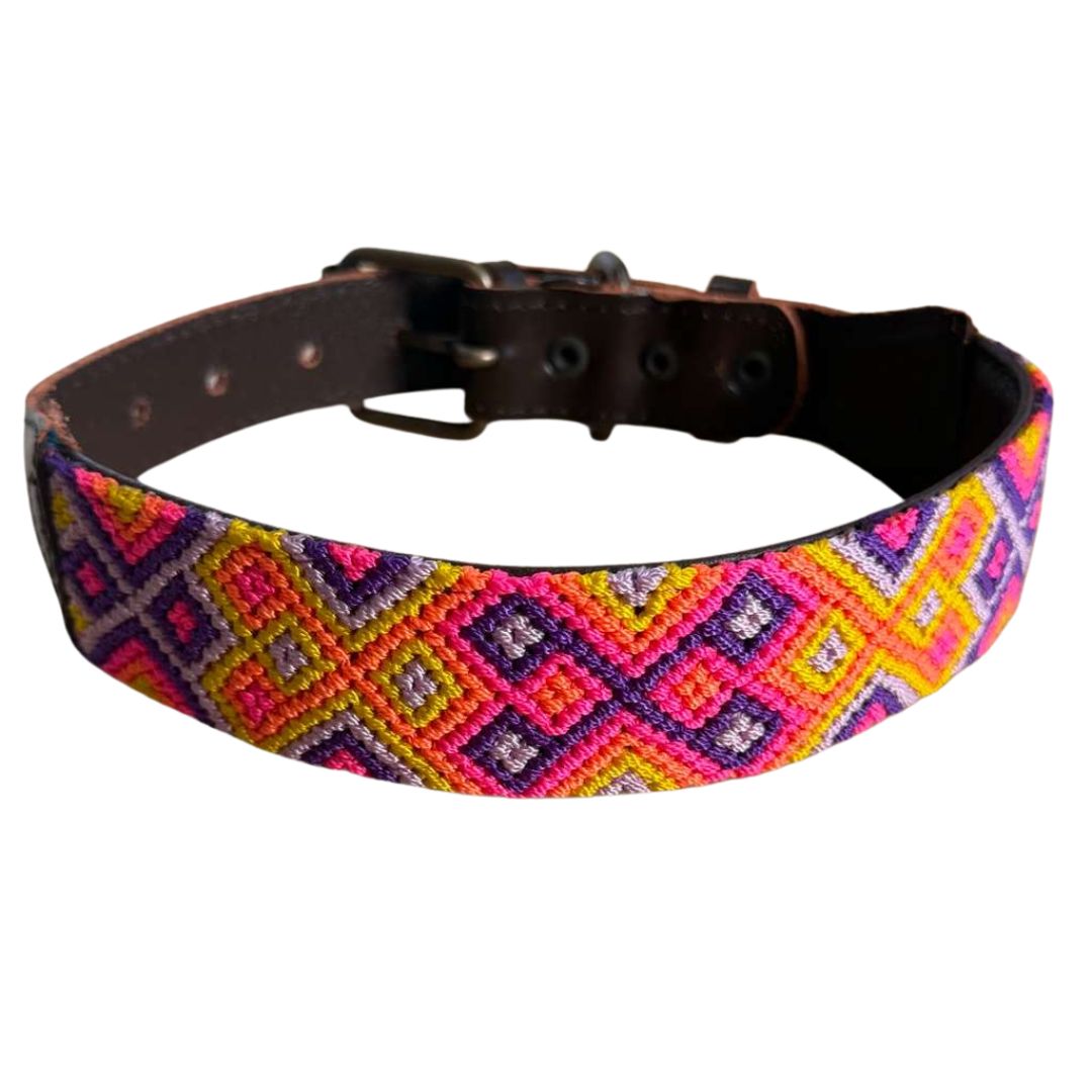 One-of-a-kind Easter collar L(17"-21") JUNE.09