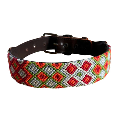 One-of-a-kind Easter collar L(17"-21") JUNE.09