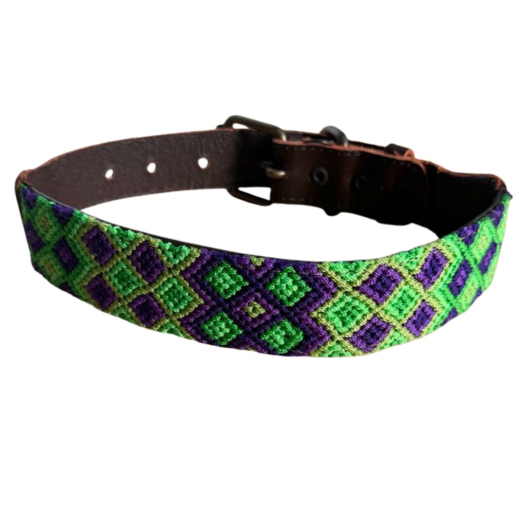 One-of-a-kind Easter collar L(17"-21") JUNE.09