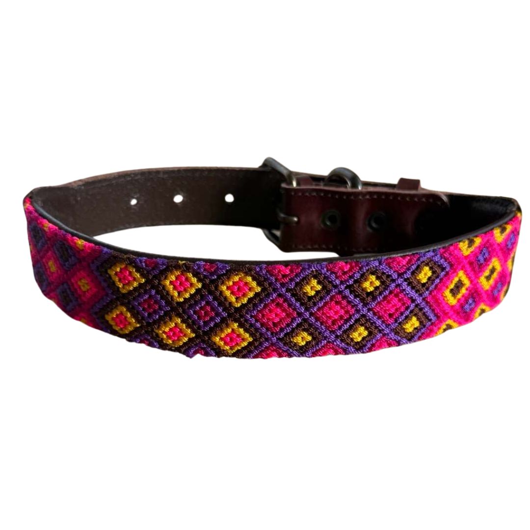One-of-a-kind Easter collar L(17"-21") JUNE.09