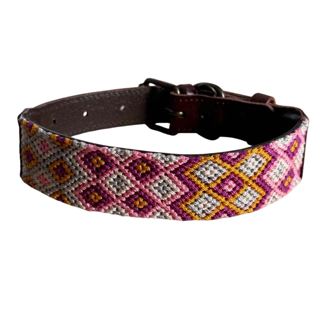 One-of-a-kind collar M(13"-17") JUNE.10