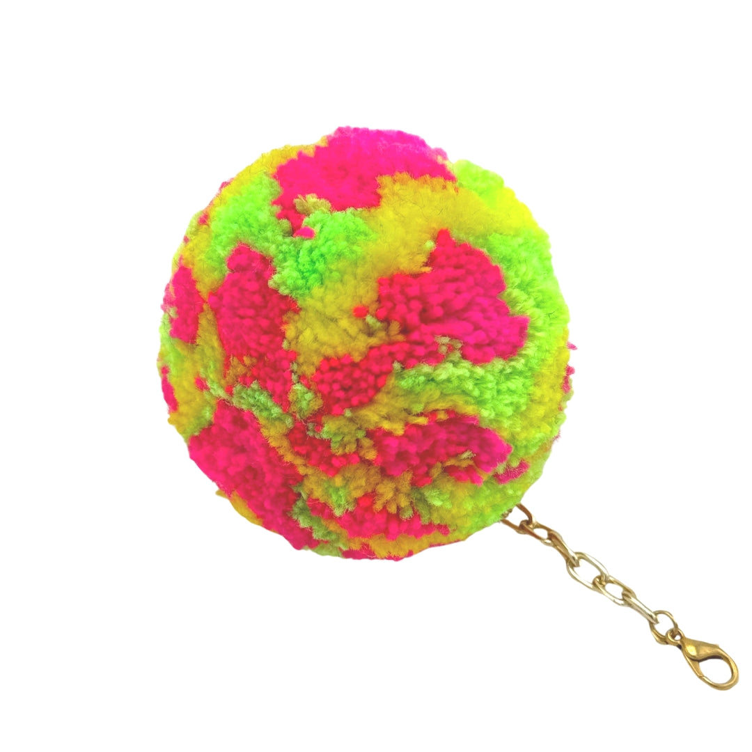 ONE-OF-A-KIND POM POM ACCESSORY