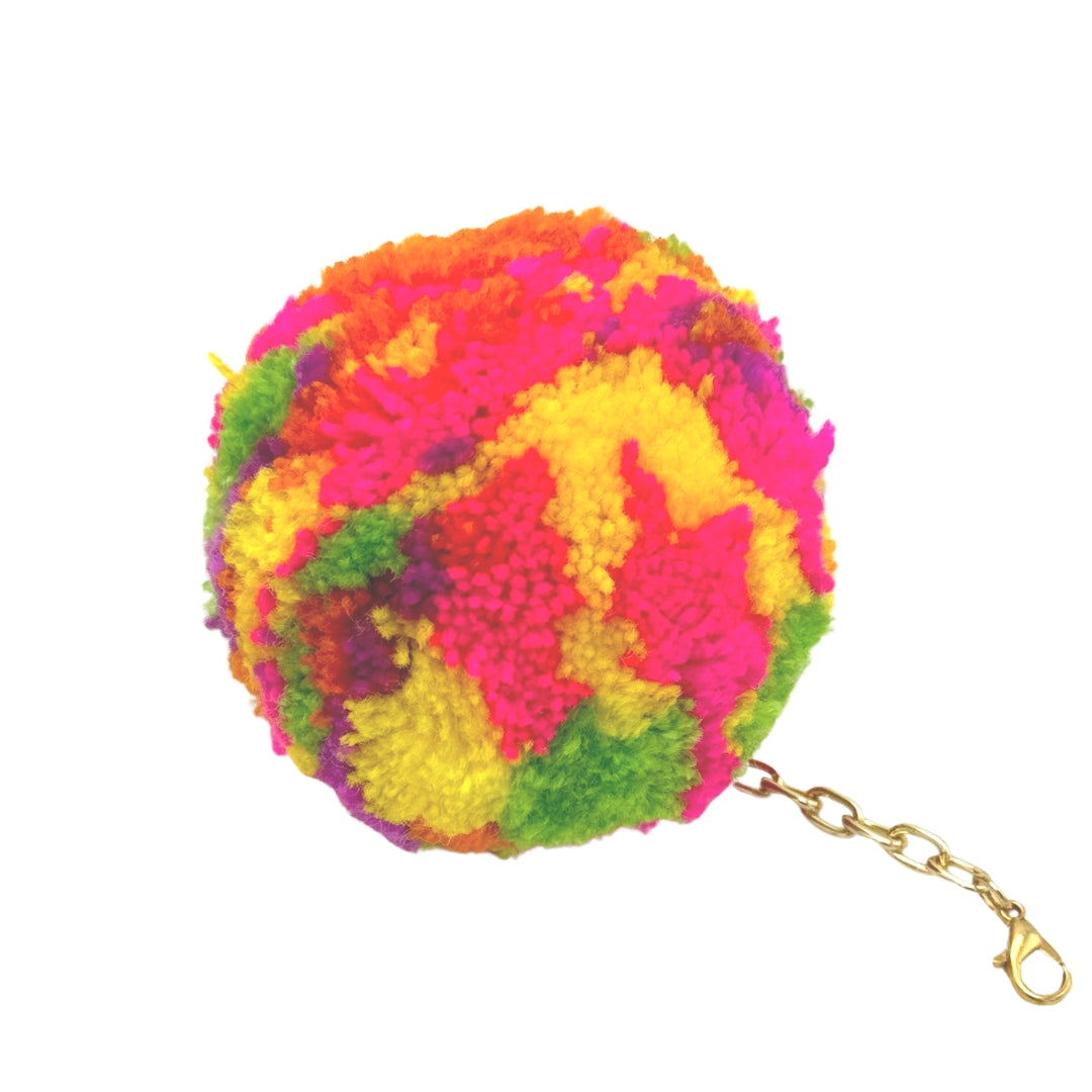 ONE-OF-A-KIND POM POM ACCESSORY