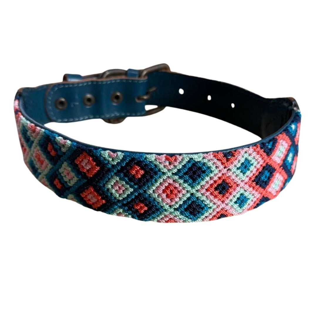One-of-a-kind Easter collar L(17"-21") JUNE.09