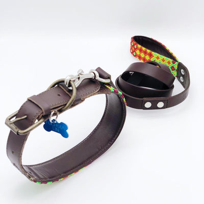 AMOR HANDMADE LEASH AND COLLAR