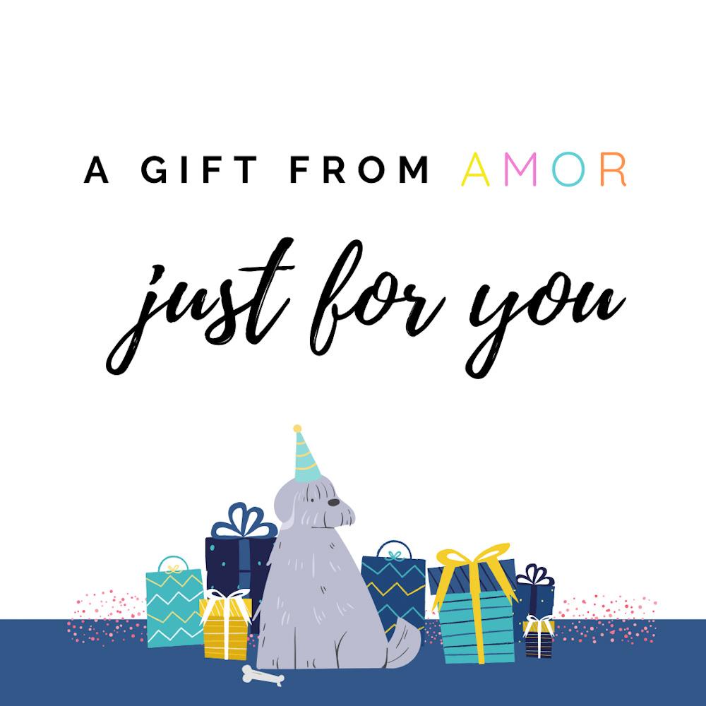 AMOR Handmade Gift Card